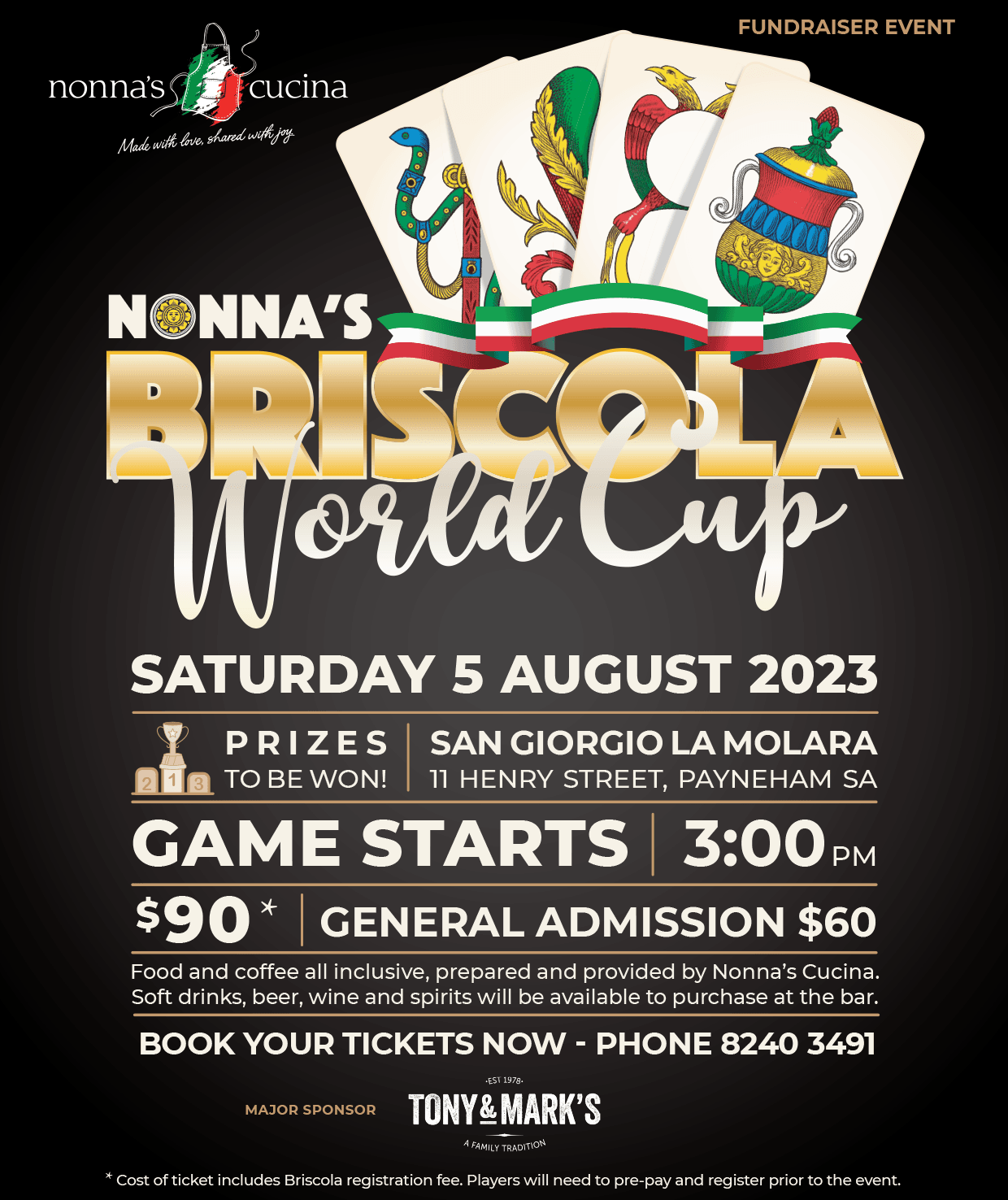 Nonna's Briscola World Cup 2023 Nonna's Briscola World Cup 2023